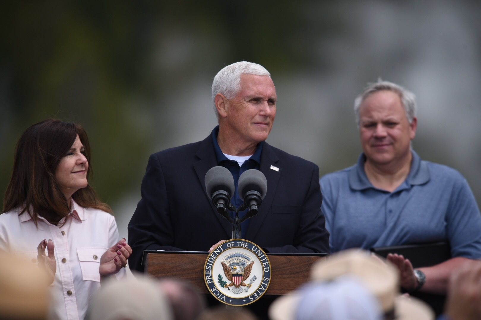 VP Pence in Yellowstone